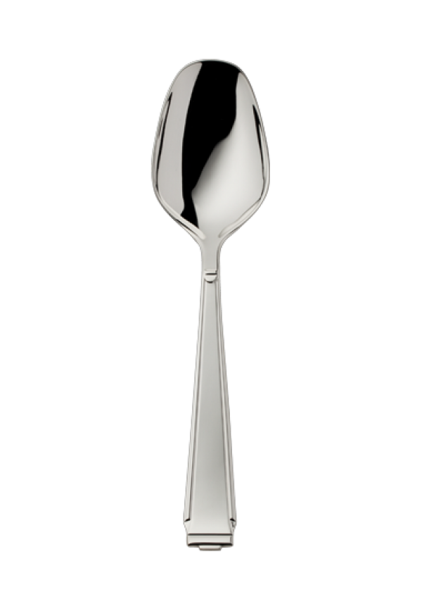 Thìa phục vụ rau Art Deco